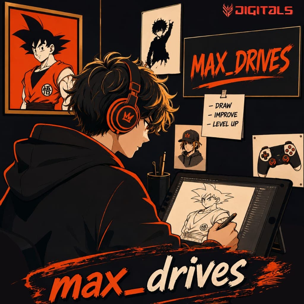 Max Drives — Digital Artist