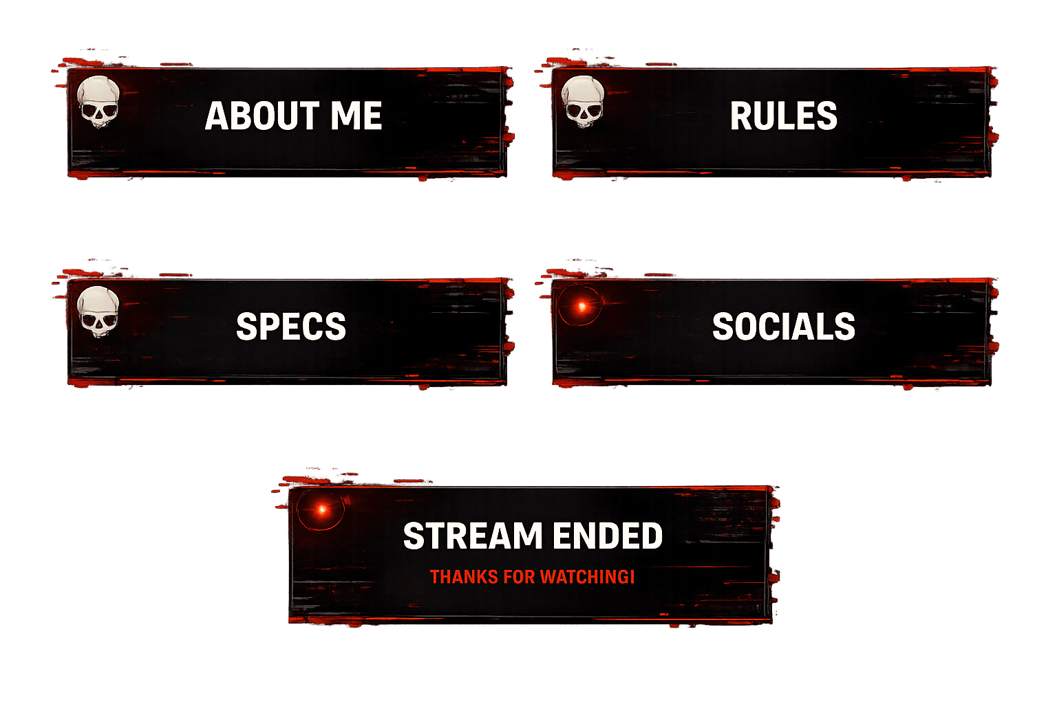 Digital creator packs featuring screen sk.