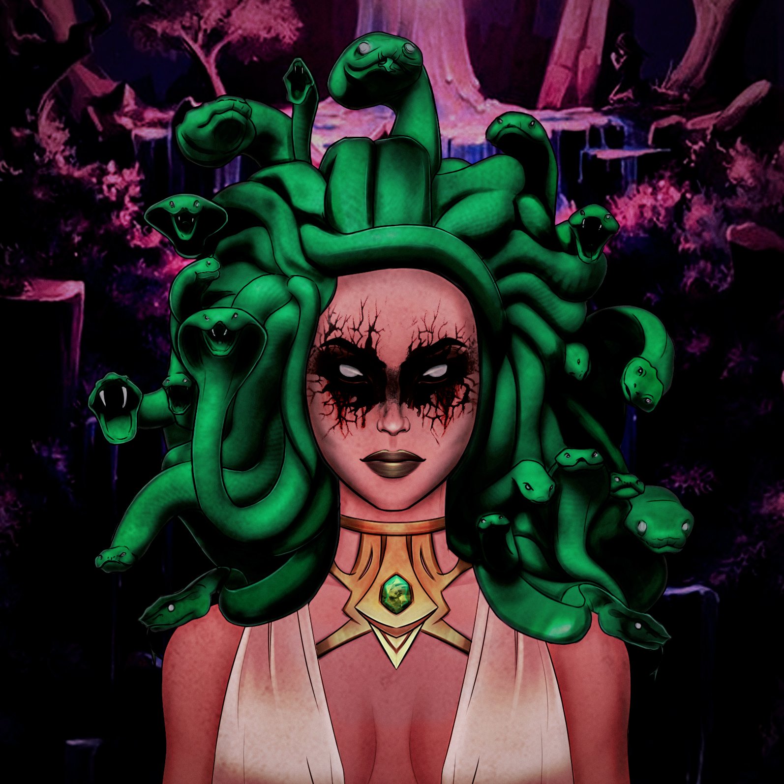 Detailed furry illustration with polished shading