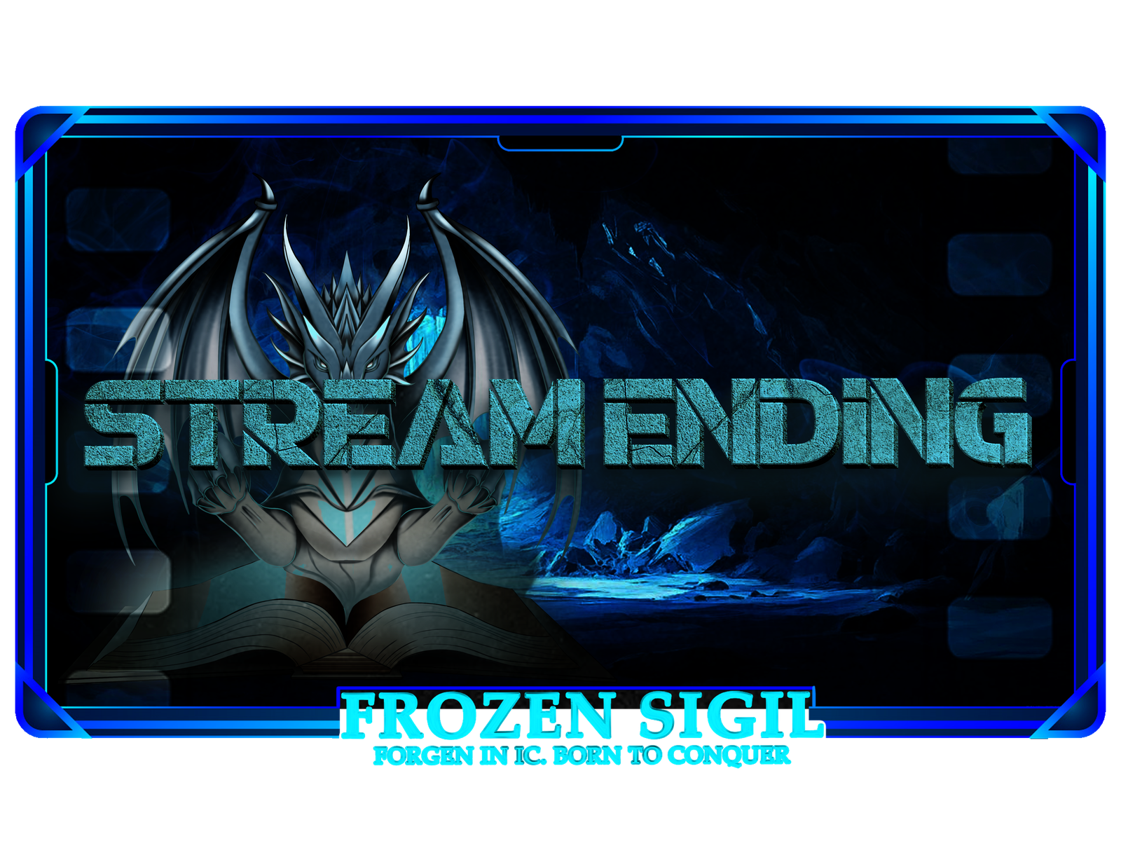 Digital creator packs featuring Frozen Sigil stream-ending screen.