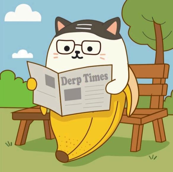 Digital illustration featuring comic cat character.